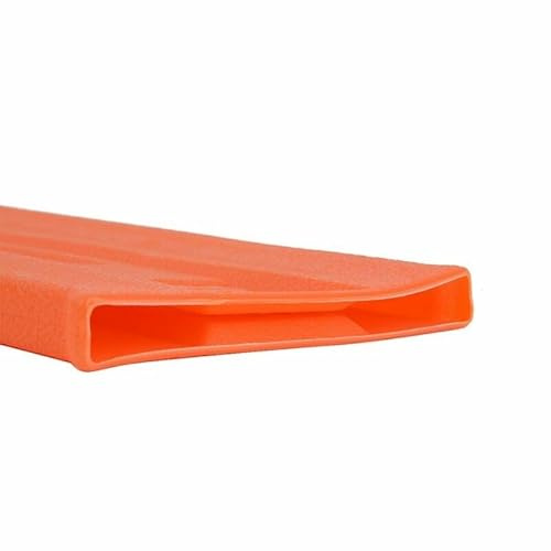 ZYWUOY Plastic Chainsaw Bar Cover Scabbard Protector for 14-inch to 16-inch Chainsaws, Orange Guide Plate with 40 cm Length and 11 cm Width, Suitable for Agriculture and Forestry Use