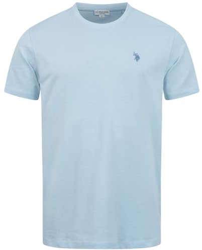 U.S. POLO ASSN. Herren T-Shirt (S-3XL) 100% Baumwolle, Rundhals, Kurzarm, Basic - P030