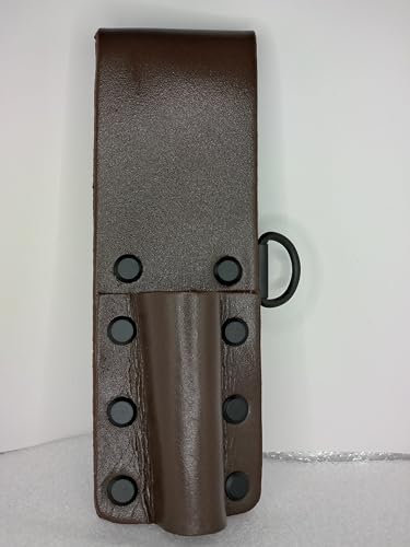 Brown Leather Single Spanner Frog/Pocket/Pouch BBI for Scaffolding Tool Belt