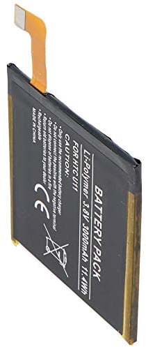 Akku kompatibel mit HTC U11, Li-Polymer, 3,8V, 3000mAh, 11,4Wh, Built-in, ohne Werkzeug