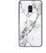 MadBee Cover per Samsung Galaxy J6 2018 [con Pellicola Proteggi Schermo],Custodia Protettiva in Vetro Temperato 9H [Motivo in Marmo] + Cornice Paraurti in Silicone Morbido Cover Case (Marmo#1)