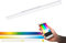 EGLO connect LED Deckenleuchte Salobrena-C Panel, Smart Home Deckenlampe, Material: Aluminium, Kunststoff, Farbe: Weiß, 119,5x10 cm, dimmbar, Weißtöne und Farben einstellbar
