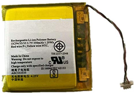 Zgszmall Replacement AEC353535 Battery For Beats by Dr. Solo 2 & Solo 3 Wireless Headset 3.7V 350mAh