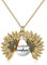 VONALA Sunflower Necklace for Women You are My Sunshine Engraved Locket 925 Sterling Silver Necklace (Yellow Gold Plated)