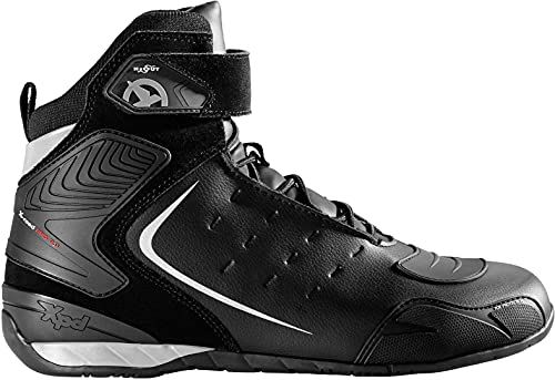XPD X Road H2out, Motorcycle Boot Uomo, Nero, 44 EU