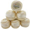 YarnArt Tulip 6 x 50 gr. Paket, Seide Mikrofaser Satin Garn Brillante Glänzend (Creme 402)