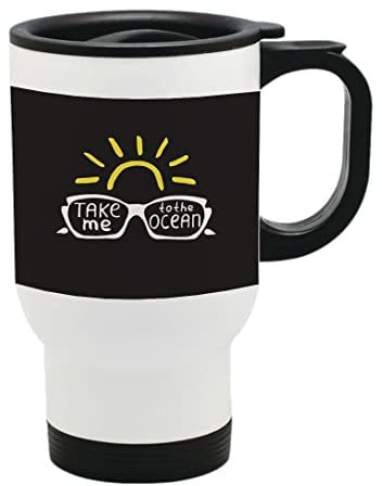 TAKE ME to The Ocean Thermal Travel Mug Flask Coffee Tea Mug 794