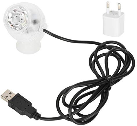 HEEPDD LED-Aquarium-Licht, Acryl-LED-Aquarium-Spot-Licht IP68 wasserdichte Unterwasser-Aquarium-Lampe Aquarium-Licht EU-Stecker 100-240V