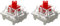Gateron Pro roter Schalter 3-poliger Schalter Prelube RGB gelb rot braun kompatible MX mechanische Tastatur (108PCS rot)