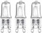 MSC 3 x 40w G9 Halogen Oven Bulbs Suitable for Oven, g9 Bulb. Dimmable & Compatible Oven Light Bulbs for Zanussi, AEG, Stoves Cooker Bulb etc Warm White 230V (3000k 3 pc 40w) (MSC-G9-40w-Warmx3)