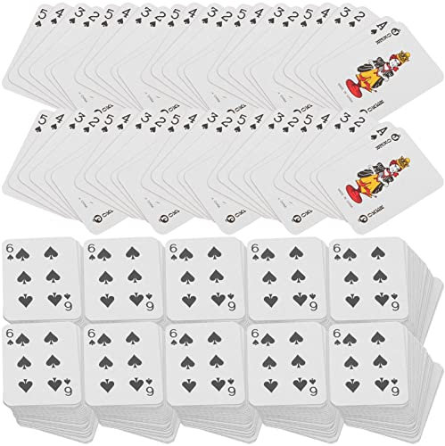 jojofuny 10sätze Miniature Pokerkarten Kompakte Spielkarten Für Junge Mädchen Reisespiel Und Partybedarf Lustige Für Jungen Und Mädchen