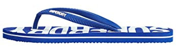 Superdry Damen Flip-Flops im Vintage-Stil Königsblau L