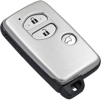 Oulesh Guscio Chiave Telecomando per Toyota Auris Yaris Hybrid Auris, Guscio Chiave remota Intelligente, 3 Pulsanti