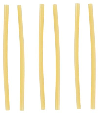 Operitacx 6pcs Hot Melt Glue Sticks for Archery Supplies Rubber Adhesive Rods for Arrow and Fletching Easy to Use Strong Adhesion Melts Quickly No Odor
