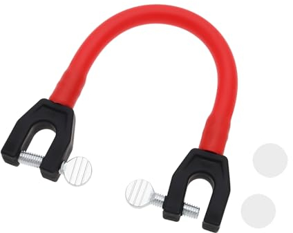 Be In Your Mind Ski Connector Ski Wedge Aid Snowboard Connector Snowboard Tip Connector Red Ski Tip Connection for Ski Lovers Trainer Beginners