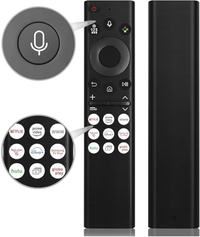 Telecomando universale con funzione vocale per Samsung Smart TV BN59-01175N AA59-00603A AA59-00741A AA59-00786A AA59-00602A BN59-01247A AA59-00743A compatibile con tutti i telecomando Samsung
