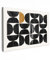 MuchoWow© Wandbilder Groß 120x80 cm XXL Wohnzimmer Wanddeko Schlafzimmer Zimmerdeko Wandgemälde Zimmer Deko auf Wand Dekoration Wall Art Abstrakte Kunst - Schwarz - Modern - Beige