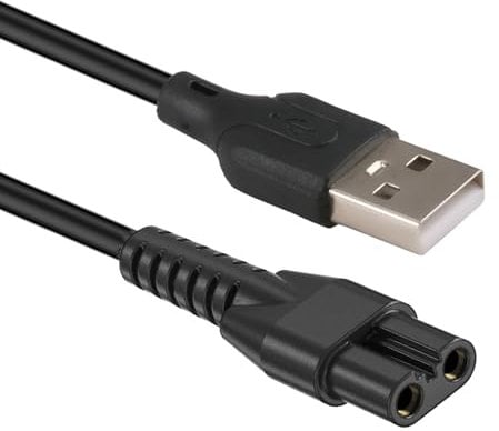 WrteEase Replace Charger Cable Compatible with Philips Shaver 5 V-12v 30cm, USB Shaver Replacement Charging Cable Wire for OneBlade,Philips Shaver/Beard Trimmer Charger
