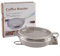 Compact Stainless Steel Coffee Roaster Tool with Buckle System, Mesh Pan (fold 120g)