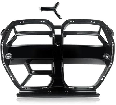 IITA Kühlergrill Racing Grills Für G80 G81 Für M3 G82 Für M4 2021 2022 2023 2024 ABS Vorderen Stoßstange Gitter Stil Glanz Schwarz Haube Grill Mit Acc Nieren Kühlergrill