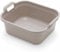 AMK® Addis Cream Rectangular Bowl 9.5L With Handles For Washing Up Dishes Fit For Kitchen Sinks Easy Clean High Gloss Finish