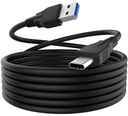 USB C Canon IFC-100U Kamera Kabel Übertragungskabel Kompatibel mit G5X Mark II G7X Mark III EOS R, EOS RP, R5, R6, EOS R8, R50, Nikon UC-E24 USB Kabel für Z6 Z7 D6 D780, Olympus E-M1 Mark III Mark II