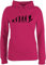 Pullover Damen Hoodie Frauen - Entwicklung und Outfit - Snowboard Evolution - M - Fuchsia - ski Skifahren Snowboarder Hoodies für Wintersport