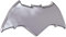 Fan Emblems Batman Logo 3D Auto Emblem Chrom, Batman Superman v: Dawn of Justice BvS Automotive Aufkleber Abzeichen Flexes vollständig an Autos, Motorräder, Laptops, Windows, Fast Alles zu haften