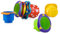 Nuby Splish Splash Stacking Cups Badespielzeug für Babys, 5-teilig