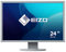 EIZO FlexScan EV2430-GY 61,1 cm (24,1 Zoll) Monitor (DVI-D, D-Sub, USB 2.0 Hub, DisplayPort, 14 ms Reaktionszeit, Auflösung 1920 x 1200) grau