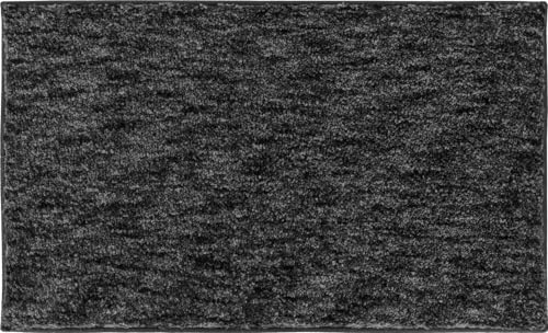 Grund Mirage Badteppich, Polyester, Anthrazit, 70x120 cm