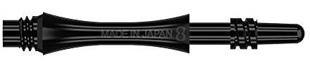 8 Flight Slim svarta roterande skaft gjutet flygsystem medium 33 mm