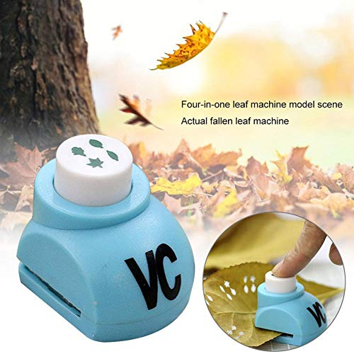 liuduo 4-in-1 Motivstanzer,Blätter Fancy Border Punch Entwurf Geprägten Schlags Scrapbooking manuelle Seiten Gerät DIY Brieföffner handgemachte Fertigkeit-Geschenk- DIY Tools