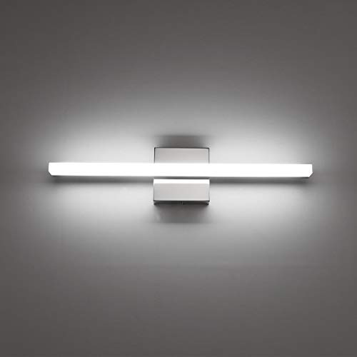 Combuh Bathroom Light Fixtures Over Mirror, Modern Bath Wall Lamp Chrome