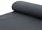 Baumwoll - Sweat Stoff kuschelweich Alpenfleece einfarbig dunkelgrau melange - Meterware ab 25 cm x 150 cm - Stoff zum Nähen