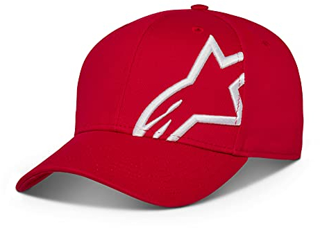 Alpinestars, Corp Snap 2, Baseball Kappe, Rot-Weiss, Os, Mann
