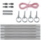 your GEAR FRP 11 mm - Fiberglas Zeltstangen Reparatur Set Zeltgestänge Ersatzgestänge Stangen Endhülse Endstücke Gummi