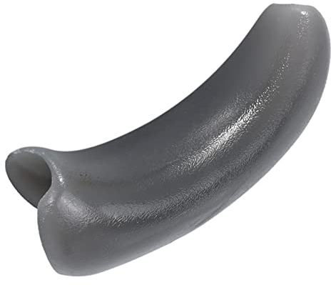 lyrlody Mobiles Waschbecken Friseur, Silikon-Nackenkissen, Nacken-Shampoo-Schalenkissen für Waschbecken für Salon Spa Home Friseursalons Grau 8 × 12,8 cm