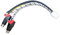Anyqinsog 10-Pin Power Ground Remote Wire Speaker high Level Input Harness Plug RCA Cable Subwoofer Compatible with Pioneer TS-WX1210AM TS-WX1210A TS-WX1010A TS-WX300A TS-WX300TA