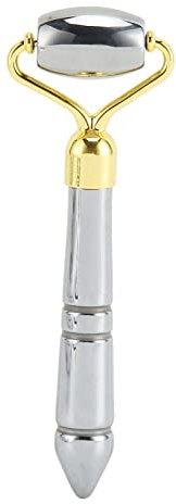 Gua Sha e Rullo per il Viso, Massaggiatore Lifting Viso e Guasha per il Corpo, scultore facciale Terahertz Energy Stone Agopuntura Gua Sha Face Roller Idea Regalo Perfetta, e Rilassa La Pelle