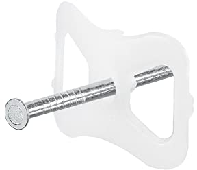 Sandach Nagelscheibe, 3 x 40 mm, transparent, 100 Stück