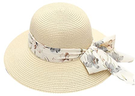 Sommerhüte für Frauen, breite Bongrace-Frauen, Strandhut, kleines, Sonnenkappe, Faltbare Damenhüte Sonnenhut Damen Türkis