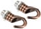 YOKIVE 2Stk Legierung M10 Decken Haken Galvanische Pendelleuchten Hänger | Hängelampe Kronleuchter Ideal für Haus (Rot Bronze 0.91x1.22)