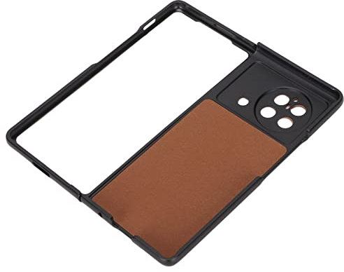 Étui de Téléphone Portable Pliable, étui de élégant pour Smartphone, Parfaitement ajusté pour Les Entreprises (Brun)