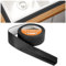 flintronic Sigillante Impermeabile, 5m / 60mm Battiscopa Morbido PVC Sigillante Autoadesivo Nastro, Impermeabile, Antiolio e Antimuffa Utilizzato per Piastrelle da Cucina/Bagno, etc