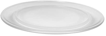 HOMSFOU Mikrowellen-Plattenspieler Glasscheibe Mikrowellen-Plattenteller aus Glas Glasschale Teilefach Lieferungen Drehteller für die Mikrowelle Mikrowellenplatte Drehteller aus Glas