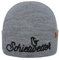 SCHIETWETTER Beanie Mütze, Strickmütze, 3D-Stickung, mehrere Farben, Mütze, One Size warm & modisch grau Melange OS