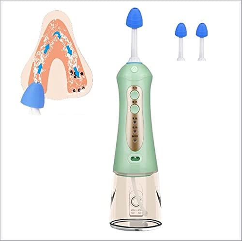 Kit per risciacquo sinusale, Kit per risciacquo sinusale Elettrico per Lavaggio nasale, con 3 modalità di Pulizia e 2 ugelli, ugello Rotante a 360°, per irrigazione nasale, solliev