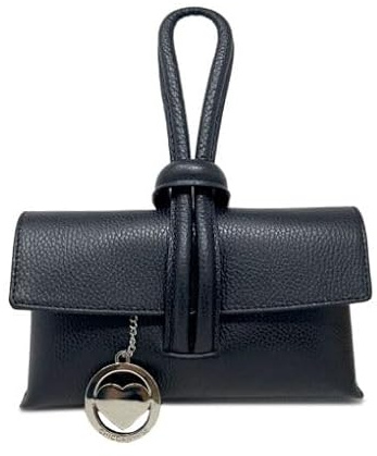 Chicca Borse Borsetta da donna in pelle, borsa a mano pochette