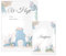 4 teiliges Set mit Einlagen für U-Heft und Impfpass inklusive passender transparenter Hüllen, Untersuchungsheft- & Impfpasshülle, Schutzhülle für Kinderarzt Untersuchungen, Baby Hippo